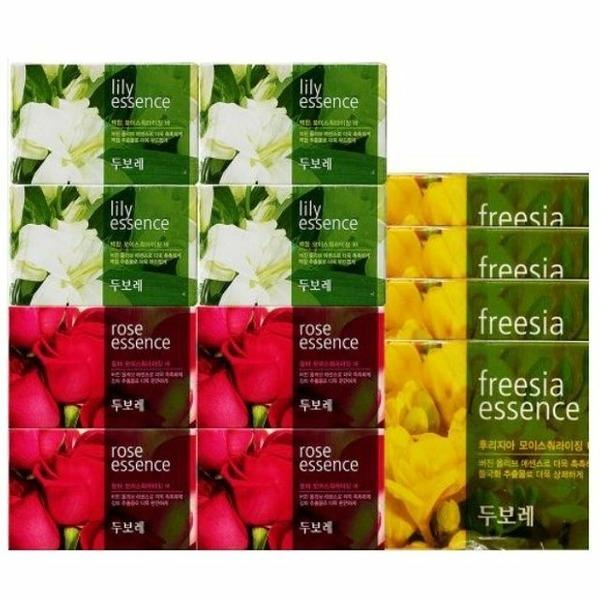 HAPPY BATH Dubore Moisturizing Bar Soap 4-Pack (WC1FAE8) Lily - 4 pieces