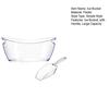 Ice Bucket 5L Large Capacity Boat Shape Ice Container with Ice Shovel Ice Pail for Party Wine Beer