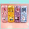 Cute Cartoon Stationery Set For Kids Cartoon Pencil Case Pencil Ruler Eraser And Sharpener Included!