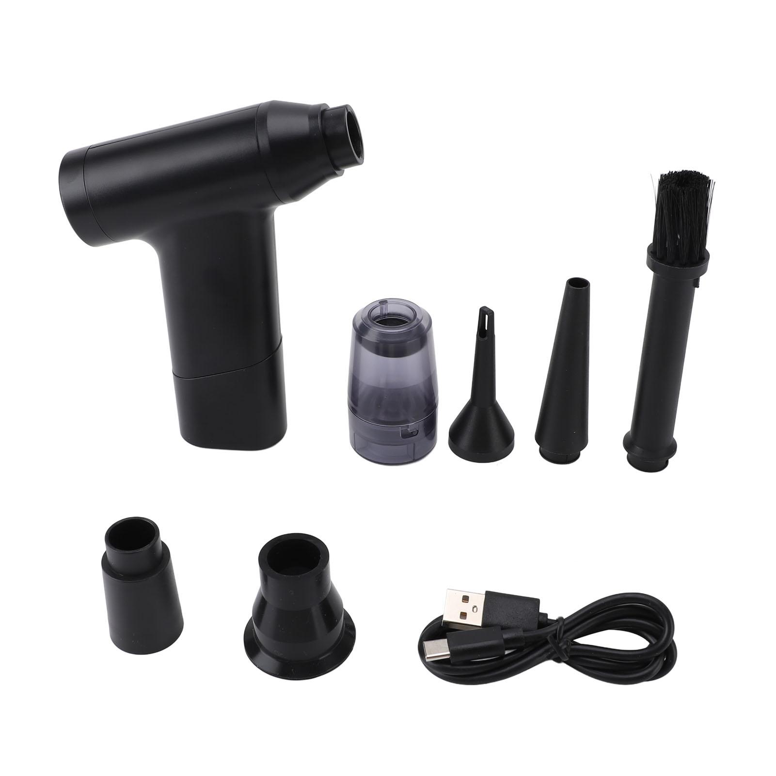 

Electric Air Duster Multifunction Efficient 6 Connectors Compressed Cordless Electric Dust Blower for Cleaning