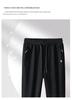 Men's Plus Velvet Thickened Winter Casual Pants - Warm Outdoor Sports Long Pants, Large Size, Custom Logo Available
