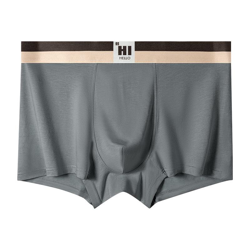 

Мужские дышащие боксеры-брифы из чистого хлопка – приятные к коже, удобные, для ношения в любое время года L (40-50 kg)