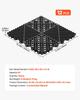 Interlocking Drainage Mats, 310 X 310 Mm, Modular Garage Flooring Tiles, Non-Slip PP Drainage Floor Tiles, Self-Draining, Easy Installation, for
