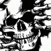 Skeleton Car Window Sticker Halloween Creepy Sticker Decoration Body Decals For Car Truck SUV Motorcycle Vehicles Window