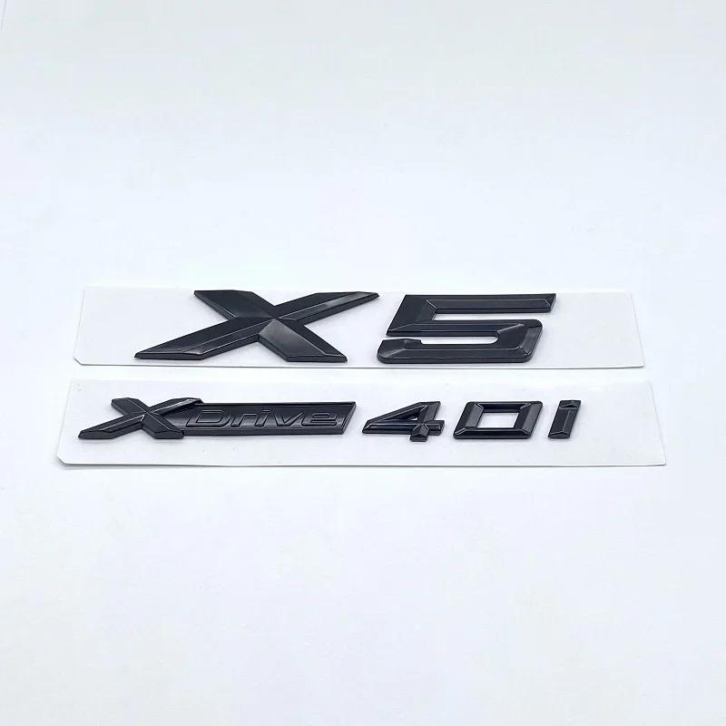 Neue Schriftzug XDrive28i XDrive30i XDrive35i XDrive40i XDrive48i XDrive50i XDrive30d Für BMW X5 Auto Hinten Stamm Emblem Sticke