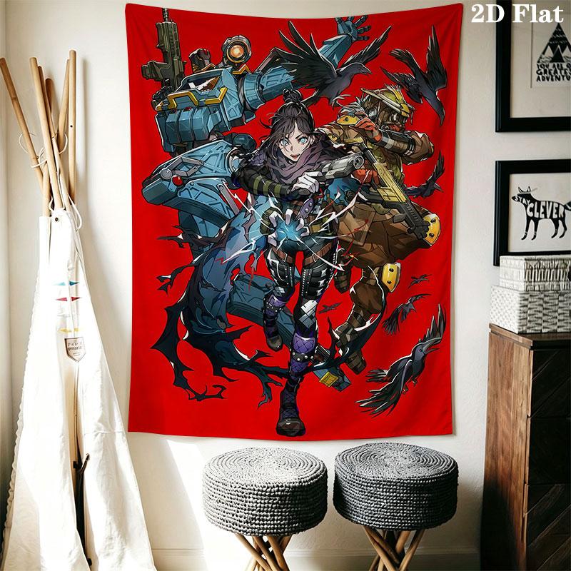 Apex Wall Hanging Printed Fabric Blanket Decorative Tapestries for Bedroom Living Room Home Decor