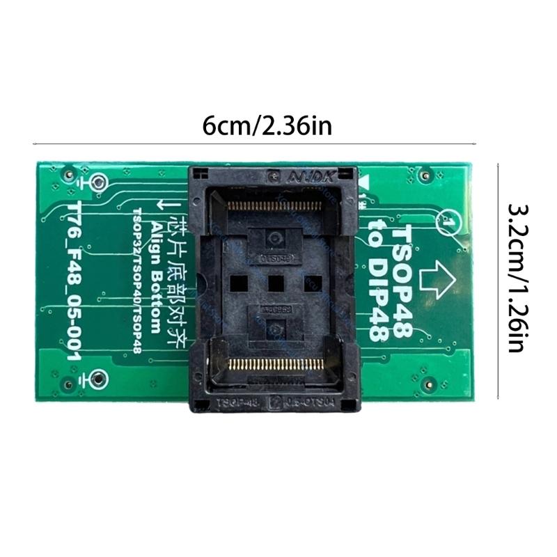 TSOP32 TSOP40 TSOP48 Adapter (T76_F48_05 001) For Use With T76 Programming Device Easy Installation