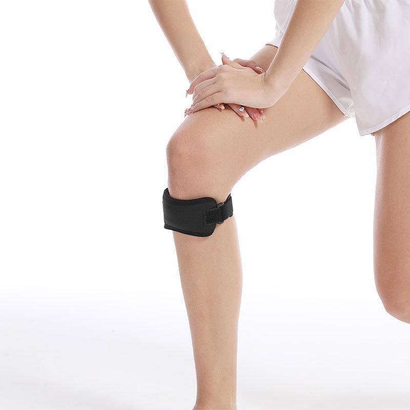 

Спортивная защита колена для мужчин и женщин Бег Скалолазание Дышащий Баскетбол Наколенник Фитнес average size