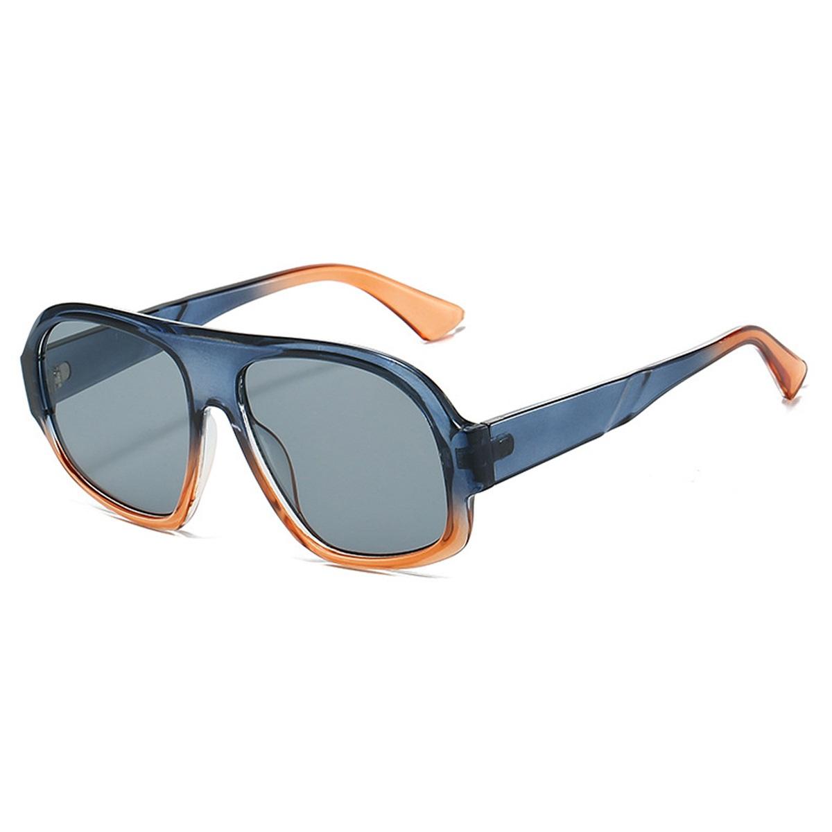 

Ins Popular Fashion Square Women Sunglasses Gradient Frame Vintage Punk Men Trending Shades UV400 Sun Glasses as picture