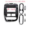 2 Din 9/10.1 Inch Car Radio Fascia Panel Frame for Renault Clio 4 2012- Dashboard ABS+PC Plastic tallation Trim Kit