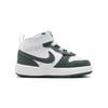 Nike Court Borough Mid 2 TD Vintage Green Baby Sneakers White CD7784-119