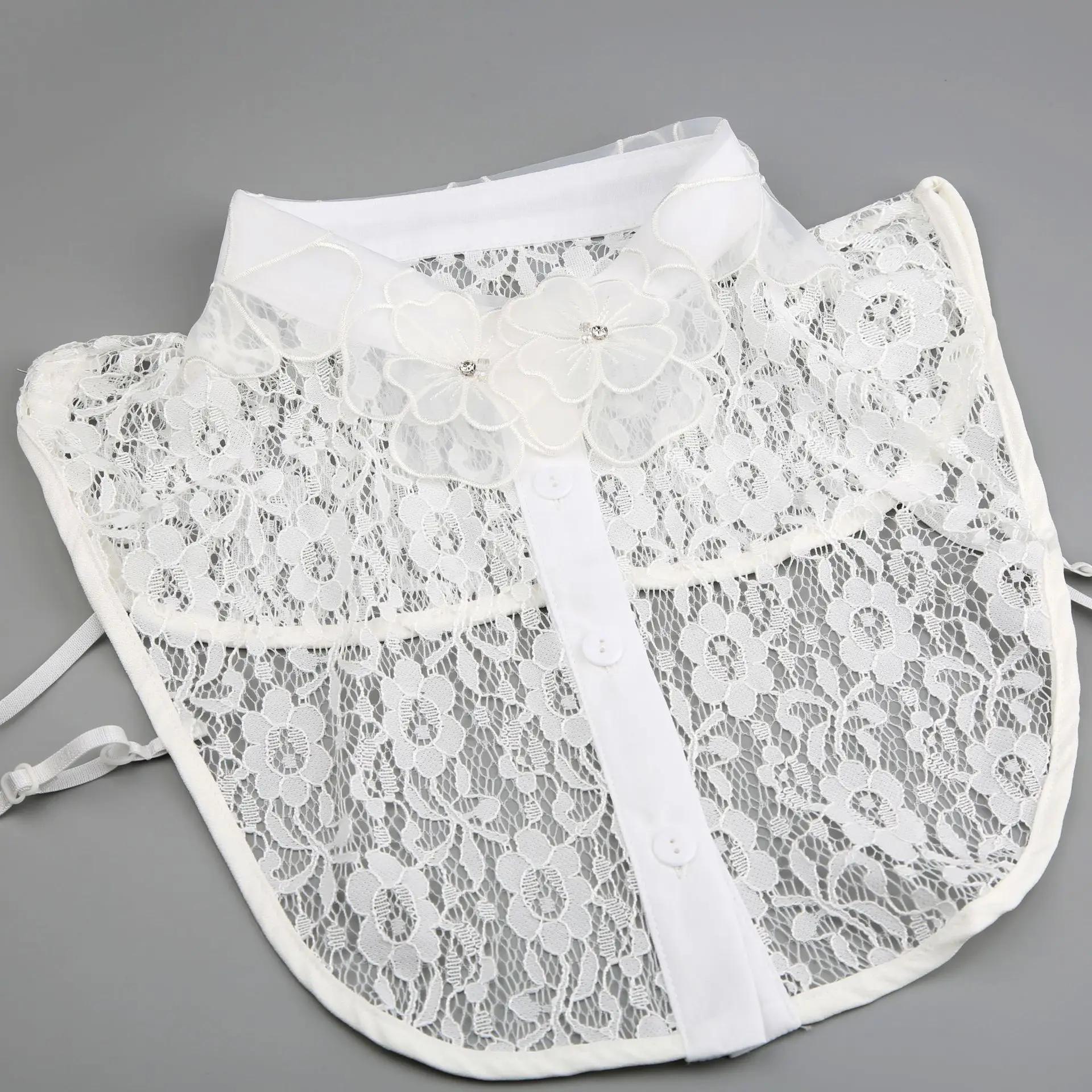 

Женская рубашка Белые ложные воротники Блузка Топы Декор Женский Съемный Отстегивающийся Воротник Искусственный Воротник Женское Платье Неп Крагие