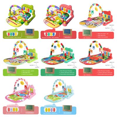 Hot Selling Baby Pedal Piano Toy Newborn Baby Fitness Stand Piano Crawling Pad