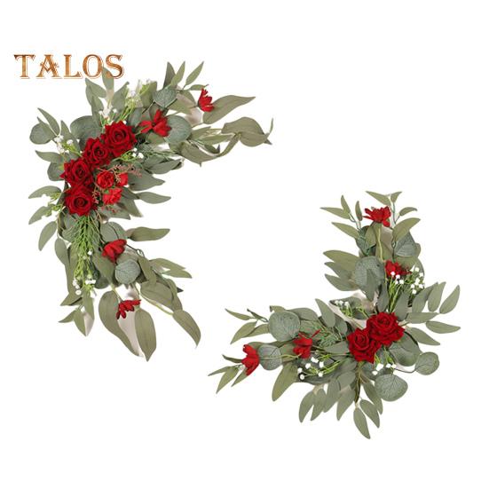 

2 шт. искусственные цветы яркие создают атмосферу цветок из искусственного шелка красивый искусственный цветок реквизит для свадебной фотосессии товары для вечеринок