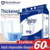 Serviettes d'incontinence épaissies pour adultes