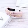 Fabric headband female Yiwu headdress jewelry autumn and winter feeling wide edge versatile high skull top headband hairpin
