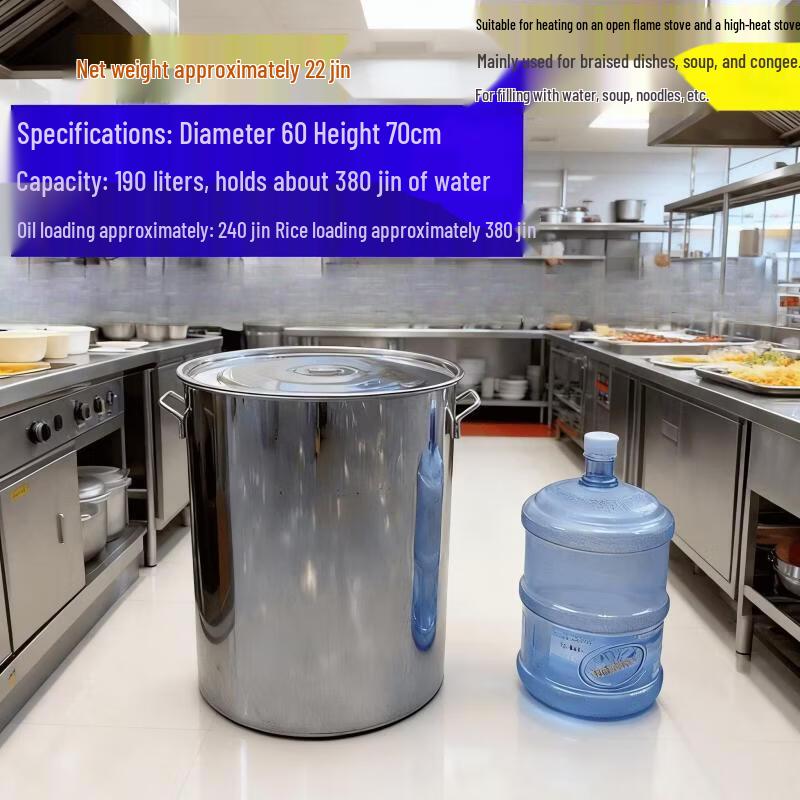 Heavy-Duty Stainless Steel Stockpot with Lid