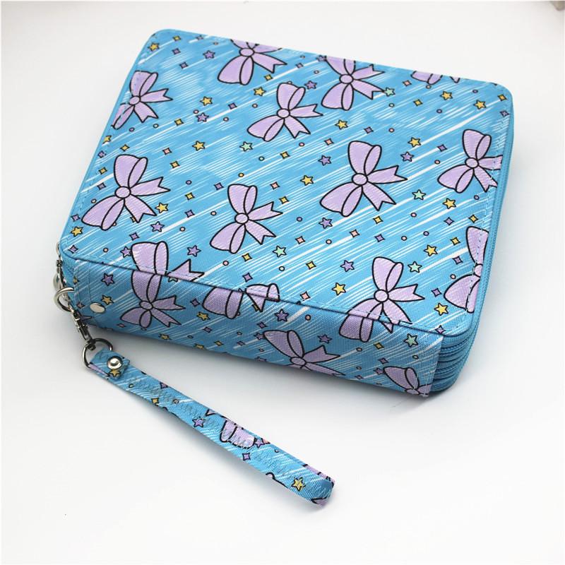 

120/184/200 Holes School Pencil Case for Girls Boy Pencilcase Large Cartridge Pen Box Big Penal Stationery Bag Storage Kit Pouch