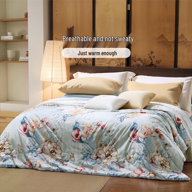 FUANNA Yumingchun 100% Tussah Silk Quilt