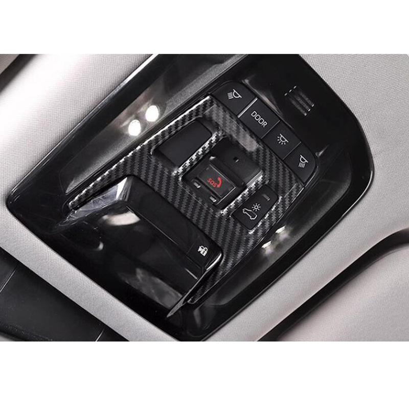 For Toyota Venza/Harrier    2024 ABS Car Front Reading Light Stick Cover Button Frame Body Trim Interior Accessories