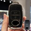 Key Fob Cover with Keyring Keychain Lanyard for Toyota Yaris Ativ Raize Veloz Avanza Rush Perodua Daihatsu Malaysia Smart Remote