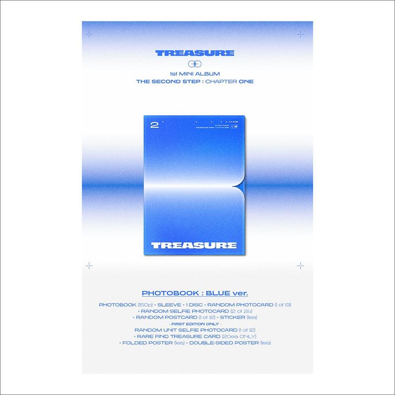 TREASURE [DER ZWEITE SCHRITT : KAPITEL EINS] 1. MINIALBUM(Fotobuch ver.)