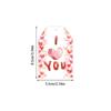 Valentines Celebration Day Paper Hang Tag Pendant For Daily Party Decoration