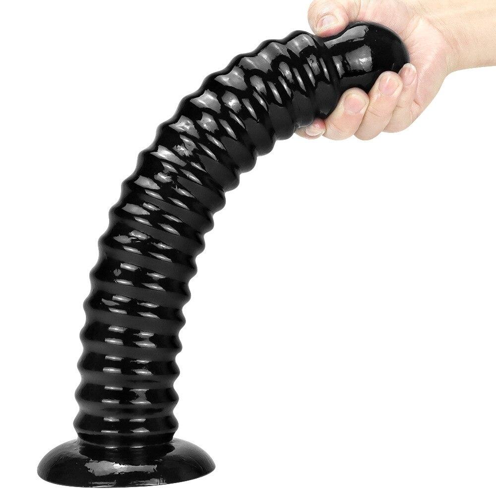 32.5cm Super Huge Dildo for Anal XXL Realistic Horse Penis Black Dick Adult Sex Toy Strap on Fisting BDSM Slave Chastity