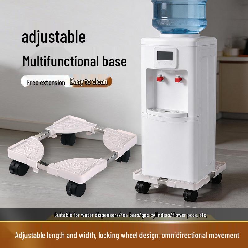 Adjustable Height Water Dispenser Stand with Casters for Tea Bar Machine