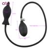 Couple Sharing Sex Toys Anal Butt Plug Sex Toy Inflatable Dilator Large Pump Adult