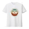 Mens Nature Great Smokey Mountains National Park Vacation T Shirt White X Large vintage Washed Versatile Stylish Breathable