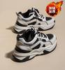 Daddy shoes women's 2025 new winter velvet warm two cotton shoes popular women's sports platform casual women's shoes