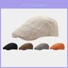 Boina de Primavera para Mujer Hombre Vintage Casual Protección Solar Poliéster Elegante Sombrero Ecuestre
