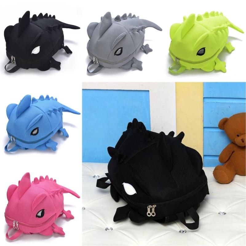 Colorful Chameleon School Backpack For Kids