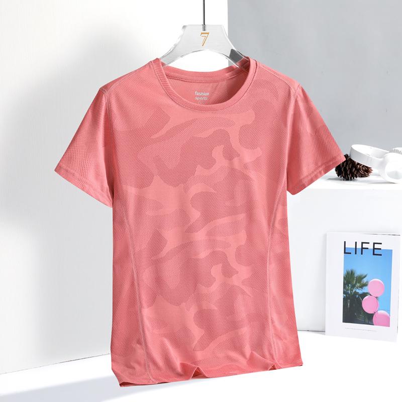 

Женская быстросохнущая футболка для активного отдыха с защитой от УФ-лучей 2024: Эластичный, Дышащий, Повседневный, Универсальный Спортивный Топ для Фитнеса Medium