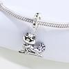 Copper Variable Temperature Animal Beads Original Pendants Bracelet Charm Jewelry Party Diy Trendy Gifts