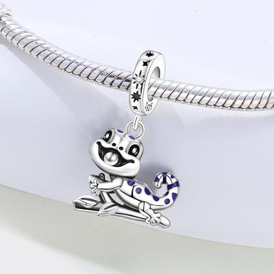 Copper Variable Temperature Animal Beads Original Pendants Bracelet Charm Jewelry Party Diy Trendy Gifts