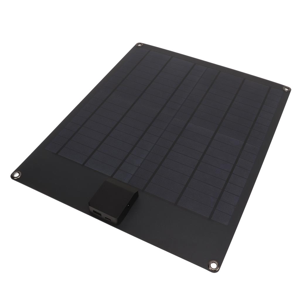 20W 5V 12V Solar Panel Dual Output Monocrystalline Power Generator Panel Battery Charger Kit for