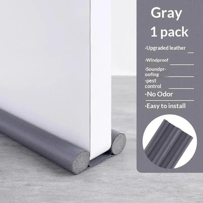 

1PCS PVC Door Bottom Seal Strip Soundproof Insulation Wind Under Door Draft Stopper Blocker Weather Strip For Interior