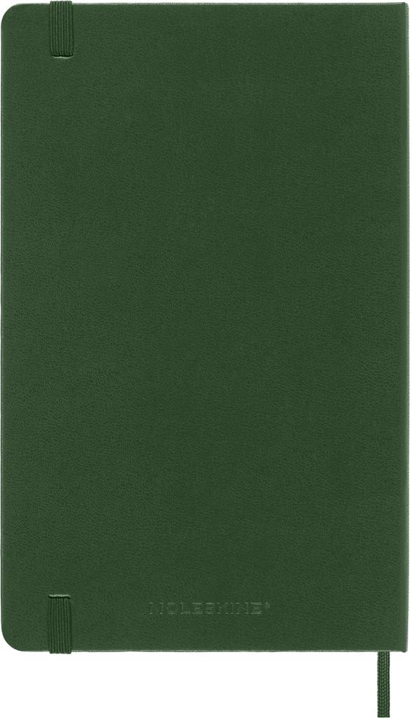 Moleskine 2024 Weekly Planner, 12M, Large, Myrtle Green, Hard Cover (5 X 8.25)