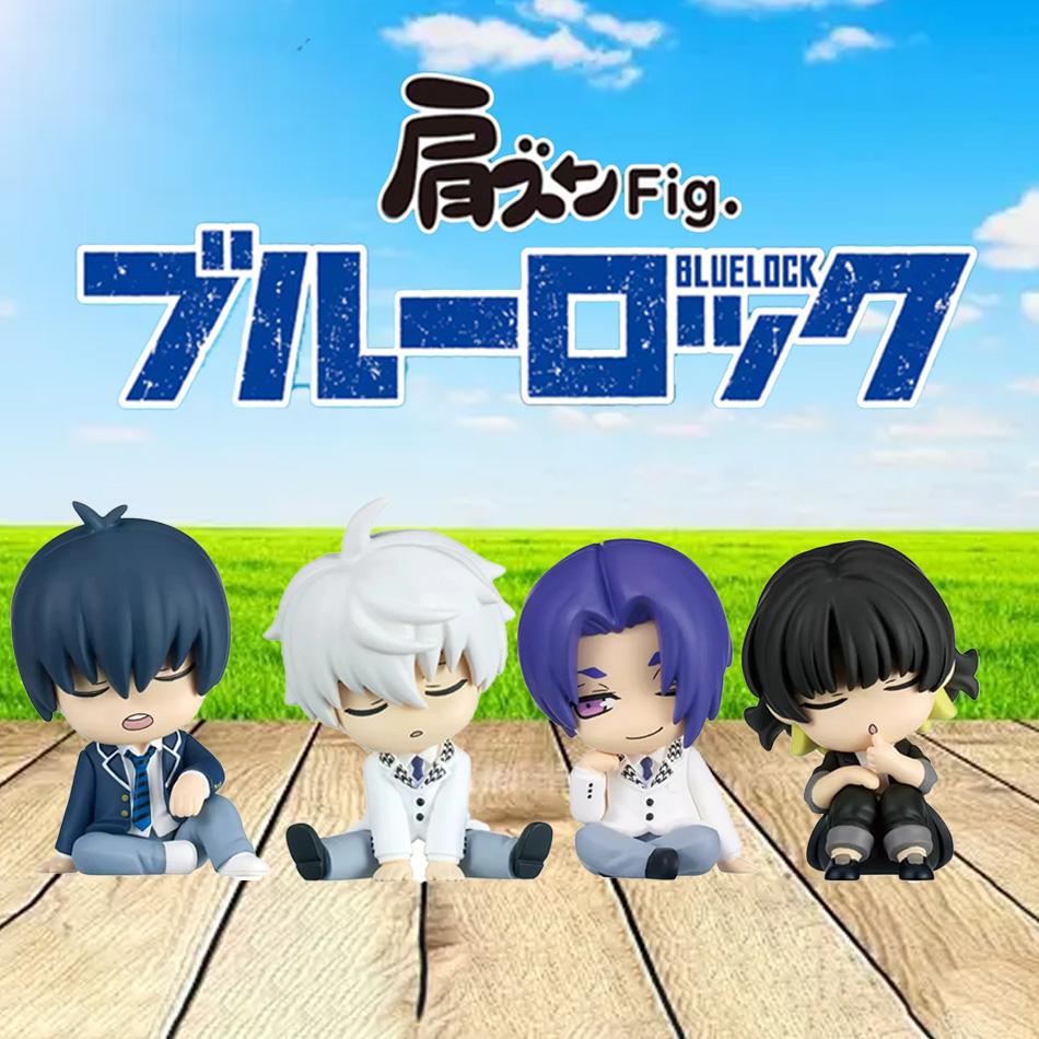 Aixlan Q Version BLUE LOCK Figure Bachira Meguru Nagi Seishiro PVC Anime Figure Q Version Models Pvc Statue Doll Gift