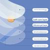 Silicone Gel Cotton Core Anti-wear Heel Sticker Flat-soled High Heels Heel Skin Anti-wear Sticker Invisible Transparent Sticker