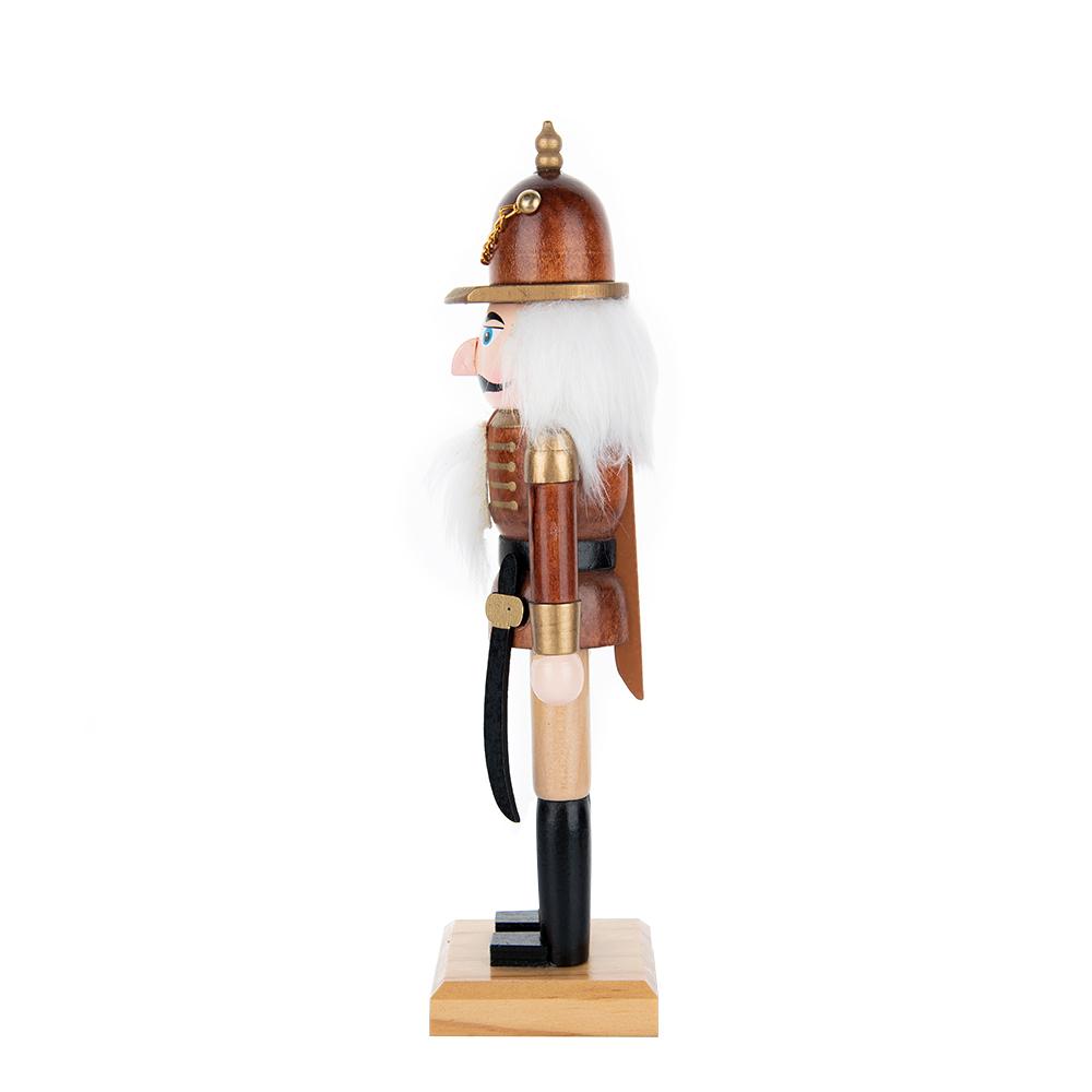 Vintage Cavalry-style Wooden Nutcracker