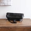 Cowhide Patchwork Shoulder Bag [Peakspeak] Fold-Over 2-Way