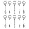 10Pcs Beadable Beer Opener Stainless Steel Decorative Beaded Bottle Opener for Party Gathering