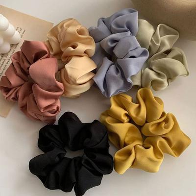 Silk Random Feel Daily Tripe Design Hair Band X10 Random Colors