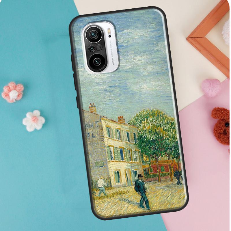 

Картина маслом Ван Гога для Xiaomi Mi 11 Lite Mi 12 Pro 12X 10T 11T Pro, чехол для POCO X3 X4 Pro GT M3 M4 F3 POCO M4 Pro