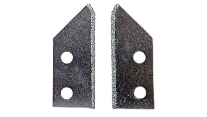 Grattoir pour joint - GENERIQUE - Ergonomique - 2 plaquettes Widia - Résistance à l'abrasion - Blanc