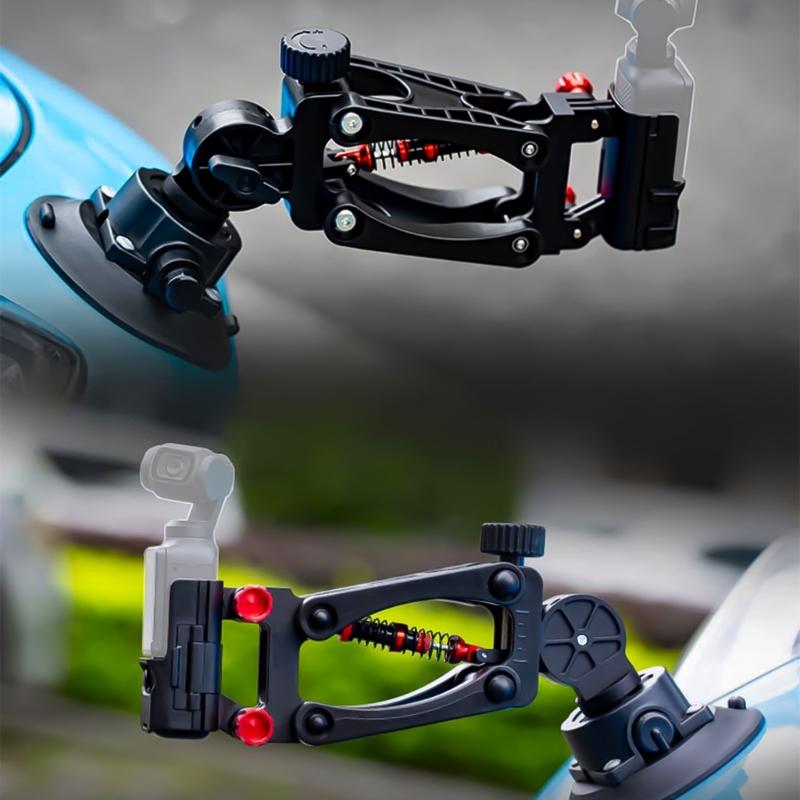 Držák fotoaparátu na čelní sklo, držák do auta, přísavný držák, stabilizátor pro Pocket 3 Photography Adventure