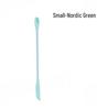 Dual-Head Silicone Spatula & Foundation Scraper - Light Bottle Tool
